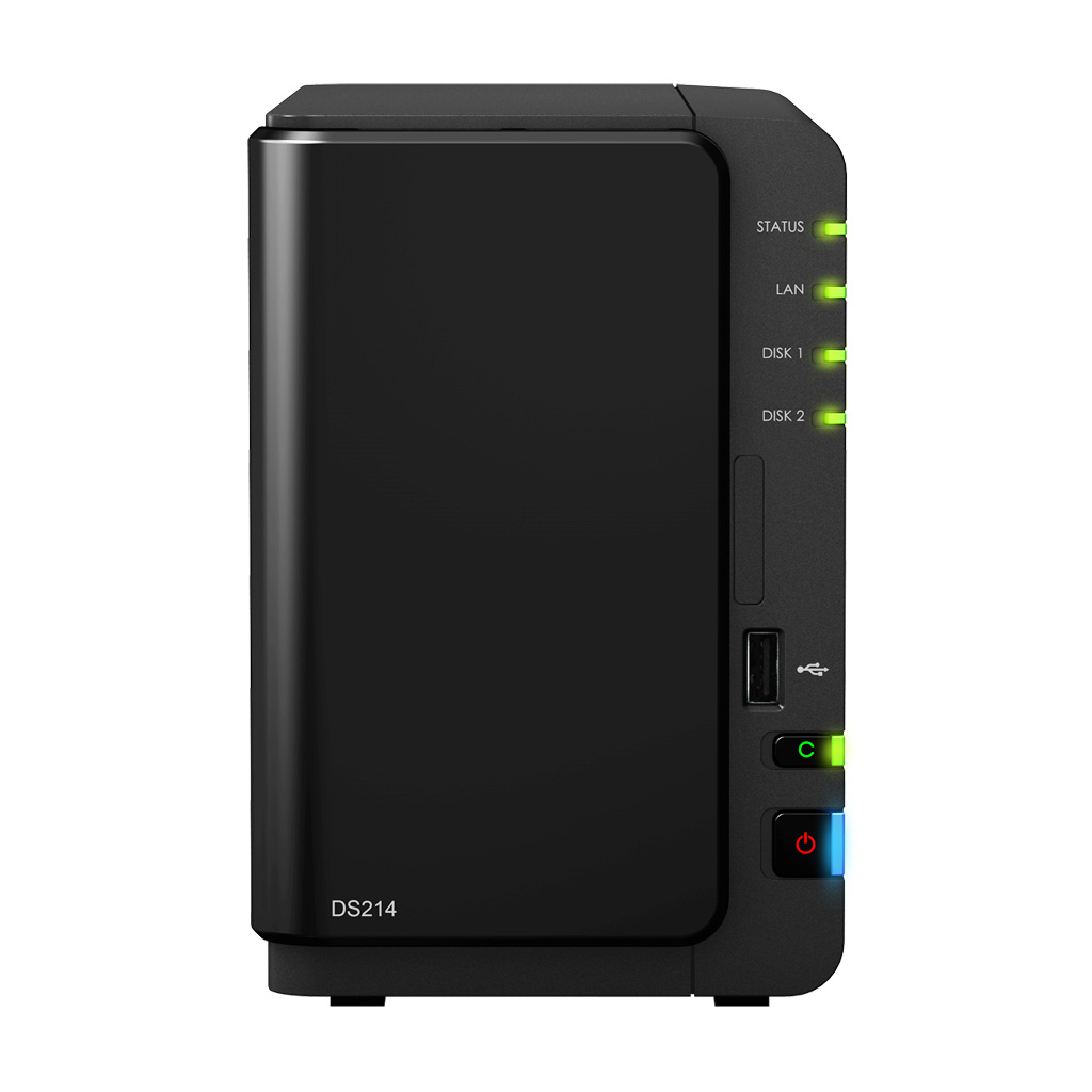 Frontal Synology DS214